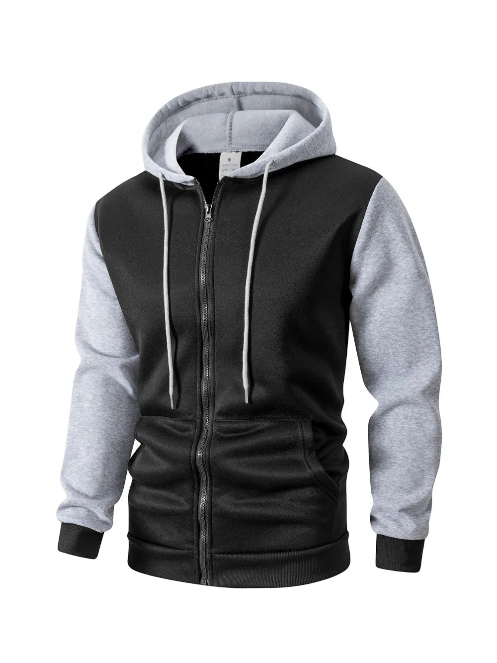Autumn Men's Hoodies Jackets Long Sleeve Sweatshirt Oversized Hoodie Zip Up Jackets Male Hoodies Casual Jacket Sportswear Pi-Mart