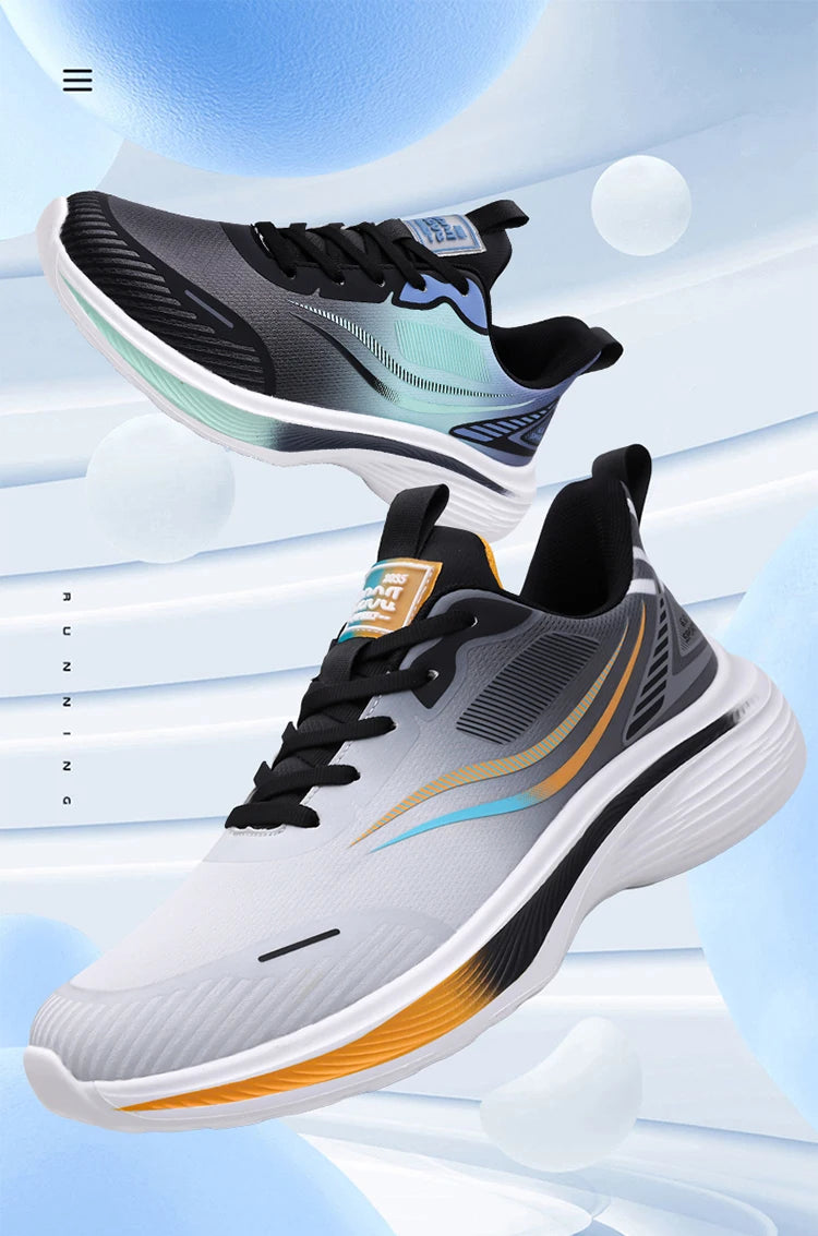 Men's Fashion Sneakers Breathable Comfortable Lightweight Walking Shoes Casual Sports Running Tennis Gym Training Shoes for Men Pi-Mart