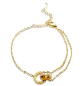 Stainless Steel Ladies Elegant Bracelet Bangle Pi-Mart