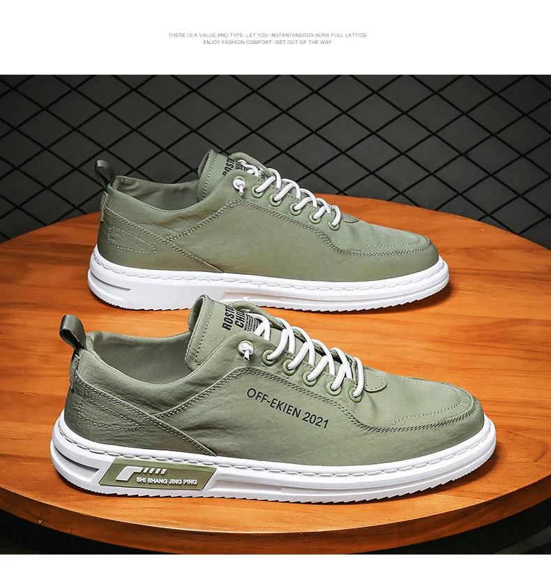 Men's Flats Shoes Luxury Men's Sneakers Spring Autumn 2025 Outdoor Sport Shoes for Men Fashion Vulcanized Shoe Tenis Para Hombre Pi-Mart