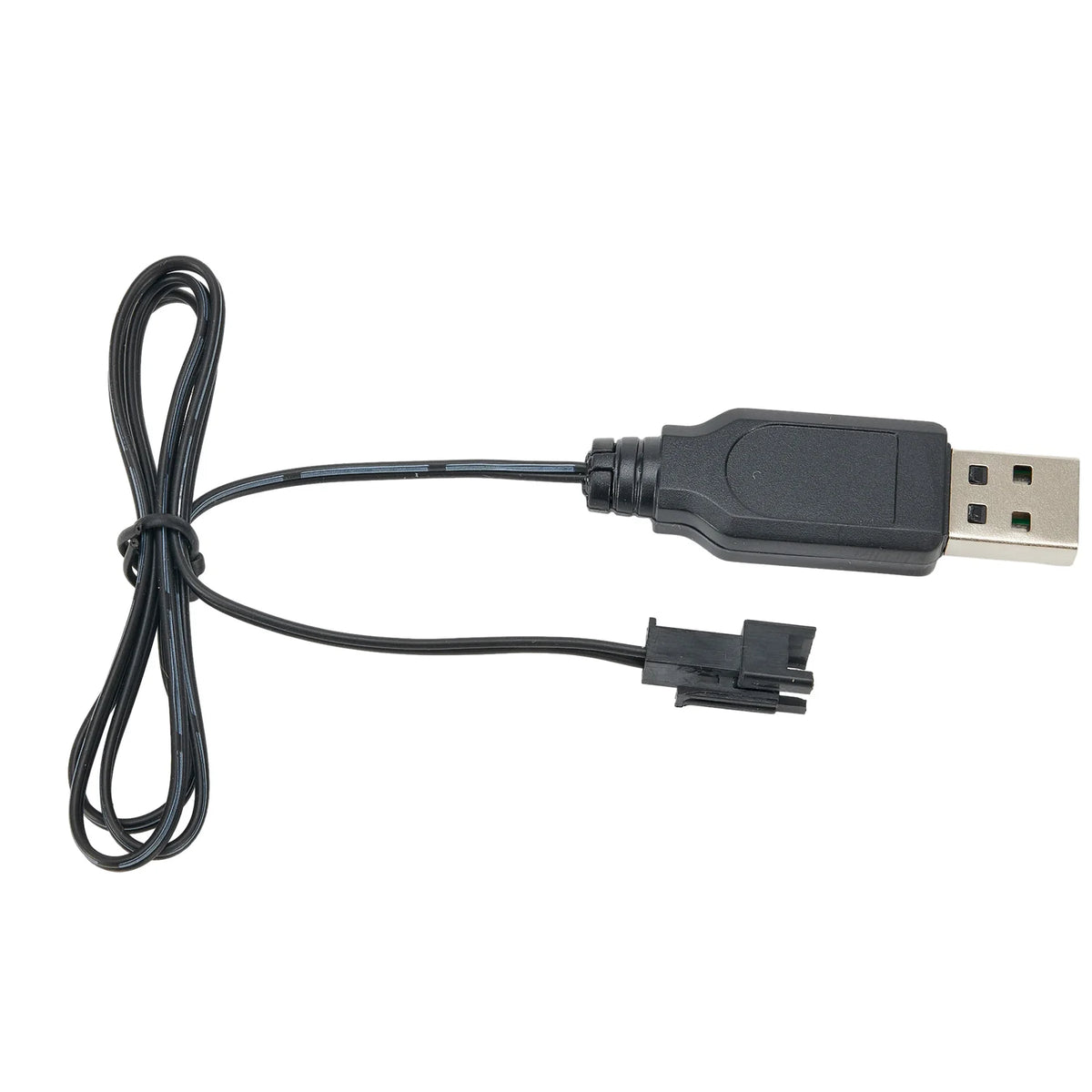 RC Usb Charger Cable For 3.7V Lithium Battery Charger SM-2P Charging Cable Car Aircraft Helicopter Toys Accessories Pi-Mart