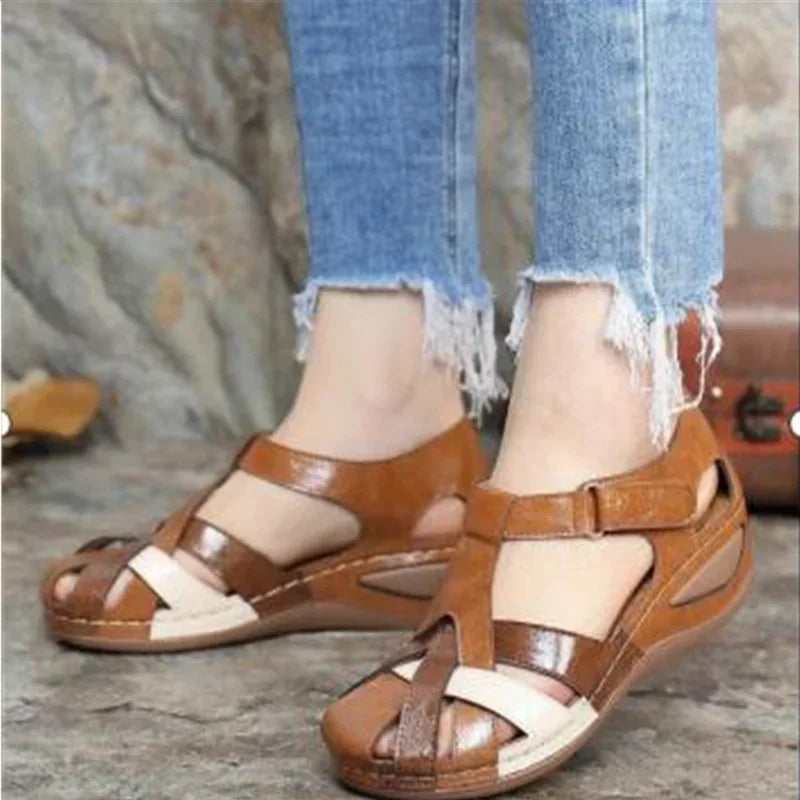 2025 Female Sandals Summer Cool Shoes Simple Design Comfortable Lightweight For Summer Beach Indoor Outdoor LadyShow.Store