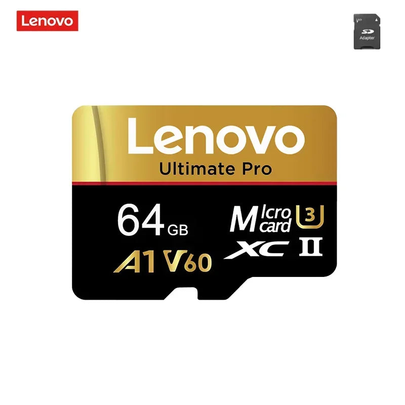 Lenovo 1TB Memory Card Stable Performance for Camera Surveillance Devices High Speed Micro TF SD Memory Card 512GB 256GB 128GB LadyShow.Store
