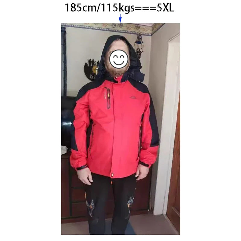 Men's Lightweight Waterproof Rain Jacket 5000mm Windbreaker Lined Casual Spring Autumn Fishing Hiking Outdoor Leisure Jacket LadyShow.Store