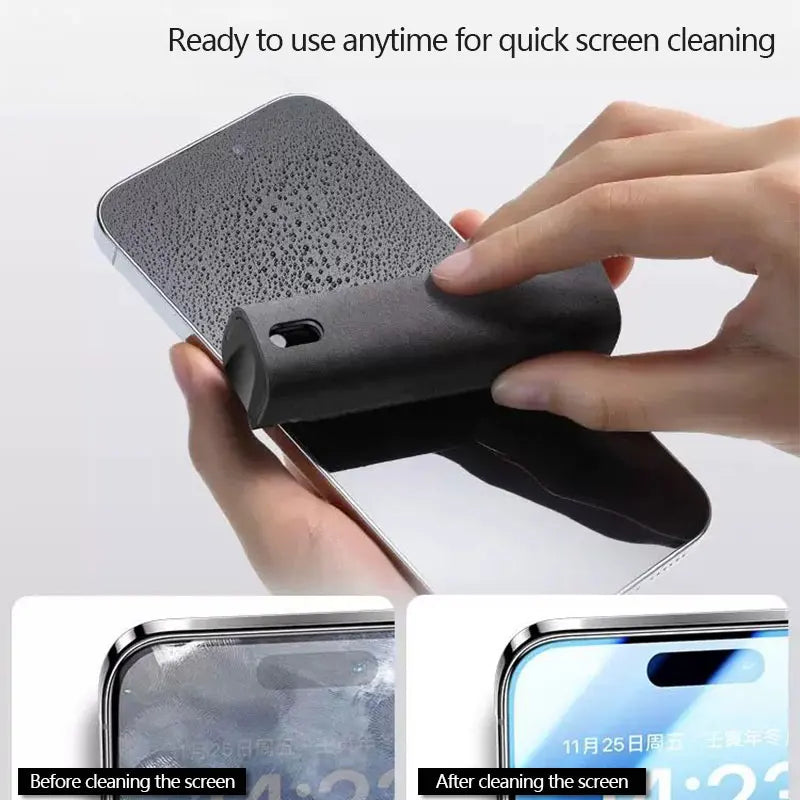 2 in 1 Mobile screen cleaning Tablet laptop cleaning Wipe car cleaning cloth Display screen spray spray Pi-Mart