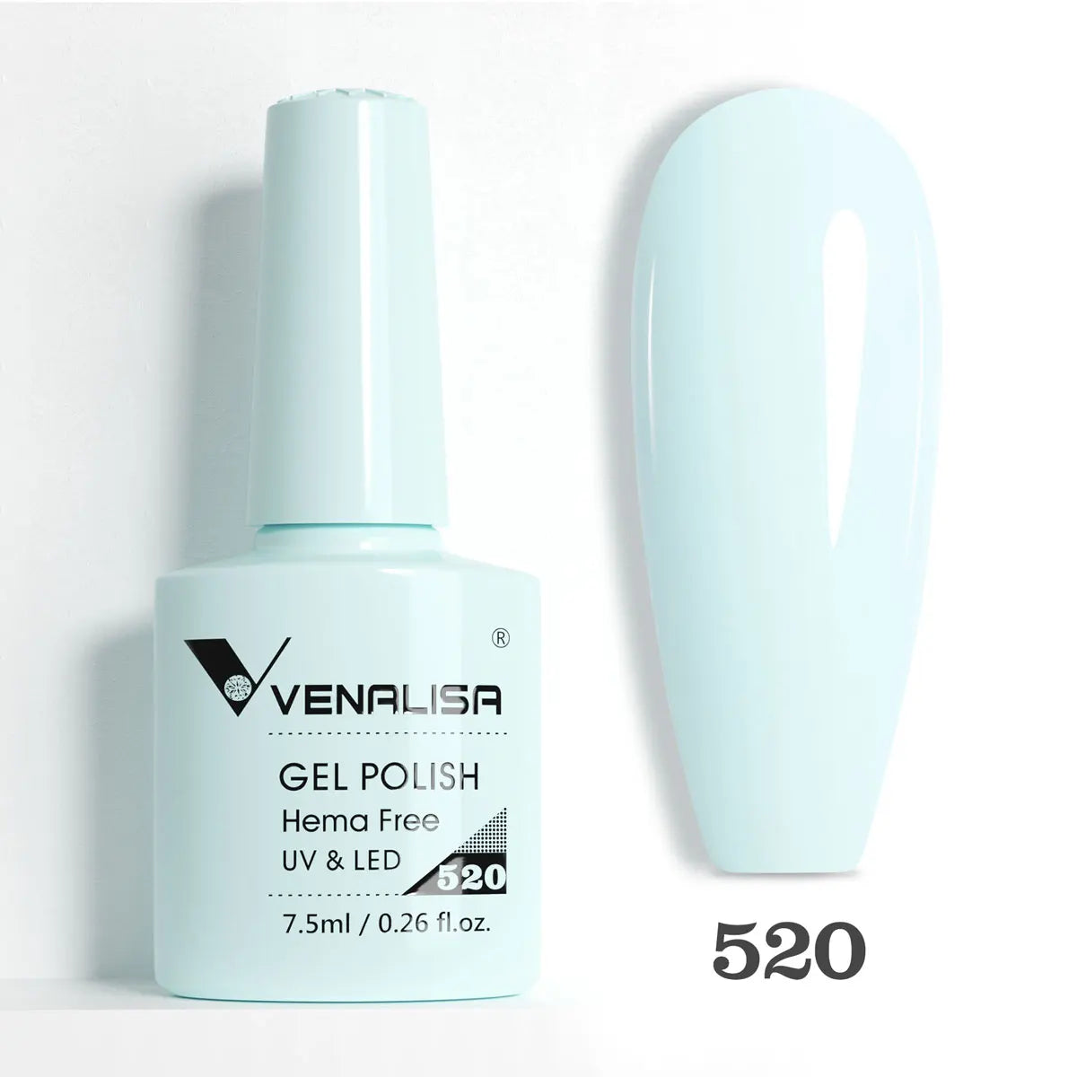 Venalisa HEMA TPO FREE Nail Gel Polish Glitter Gorgeous Full Coverage Soak Off UV LED French Nail Jelly Pink Nude Collection Tri Light Beauty