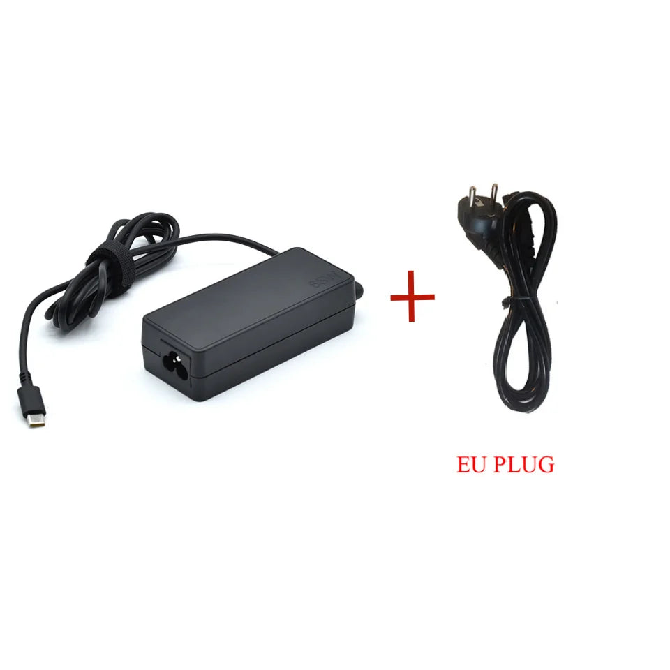 NEW 20v3.25a 65w Type-c Power Adapter Laptop Charger for Lenovo Thinkpad X1 Carbon X270 X280 T580 P51s P52s E480 E470 S2 Pi-Mart