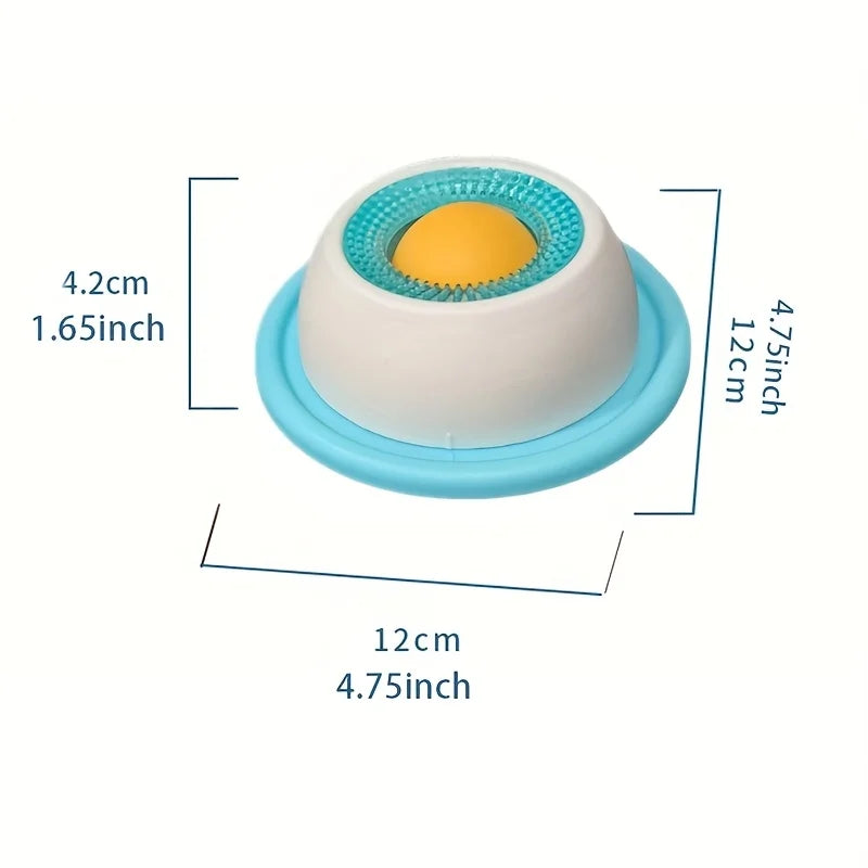 Pet Lick Mat Yogurt Licking Plate Slow Feeder for Dogs & Cats - Interactive Snack Bowl, Promotes Dental Health, Pet Licking Mat Pi-Mart