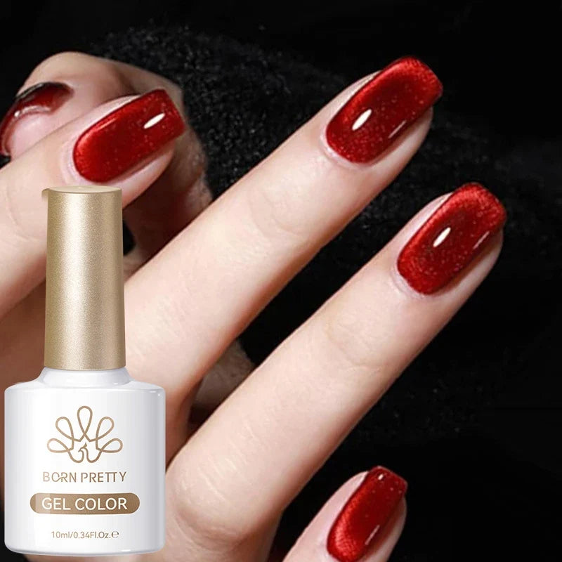 BORN PRETTY 117 Colors Cat Magnetic Gel Nail Polish 10ml Full Coverage Varnish Semi Permanent Super Gorgeous Nails Manicure Tri Light Beauty