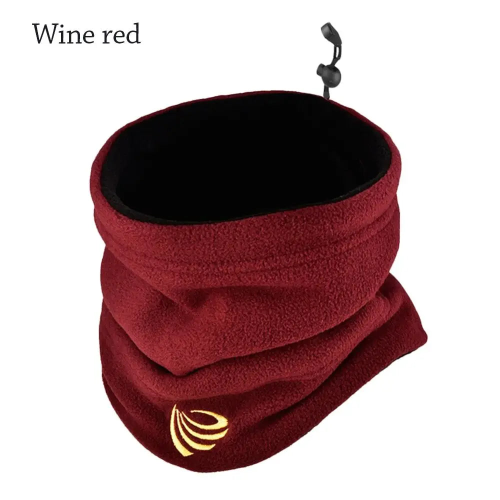 Fashion Winter Camping Warm Fleece Neck Gaiter Ski Tube Scarf Snowboard Face MaskFor Men Women Outdoor Cycling Cold-proof Collar Pi-Mart