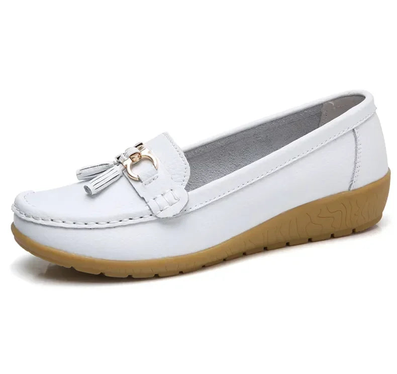 Women Shoes Slip On Loafers For Ballet Flats Women Moccasins Casual Sneakers Zapatos Mujer Flat Shoes For Women Casual Shoes Pi-Mart