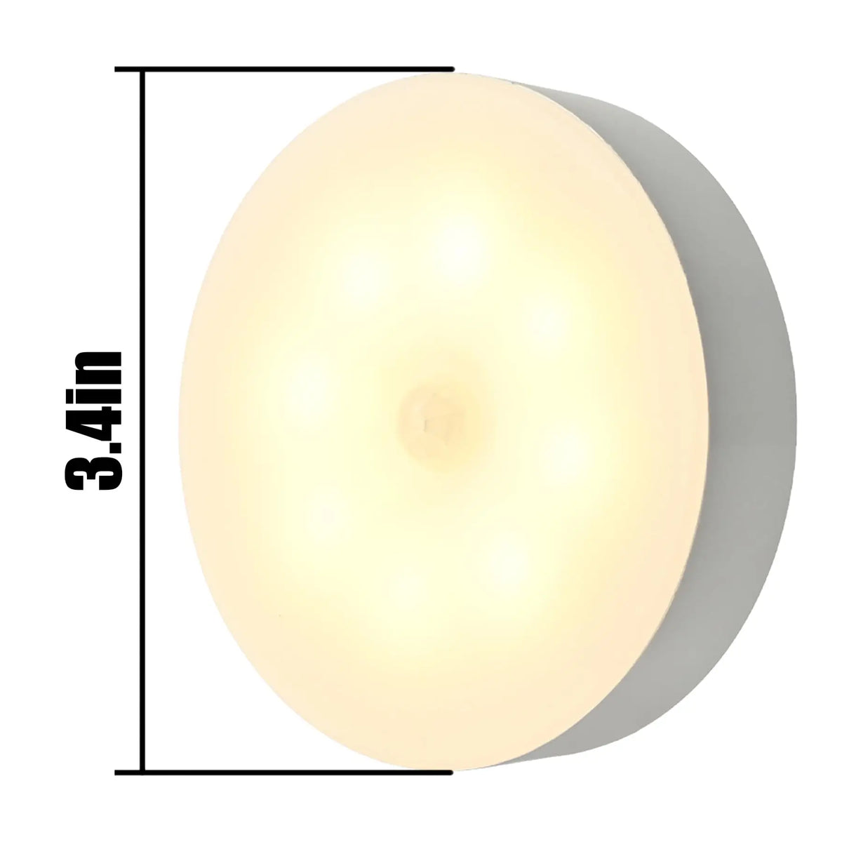 Rechargeable Motion Sensor Night Light,LED Closet Light,Cabinet Light,Wall Light for Kitchen,Bedroom,Bathroom,Hallway,Stairs Pi-Mart
