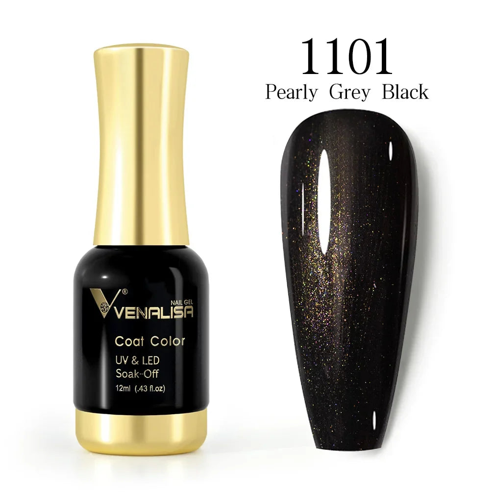 VENALISA Nail Gel Varnish TPO FREE Soak Off UV LED Organic Odorless Enamels Nail Art Colors 12ml 120Colors UV Gel Nail Polish Tri Light Beauty