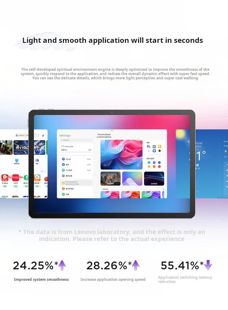 Lenovo Xiaoxin Tablet 11 (2025 Model) 11-inch Tablet PC, Student Tablet, 2-in-1 Pad, Official Genuine Product Pi-Mart