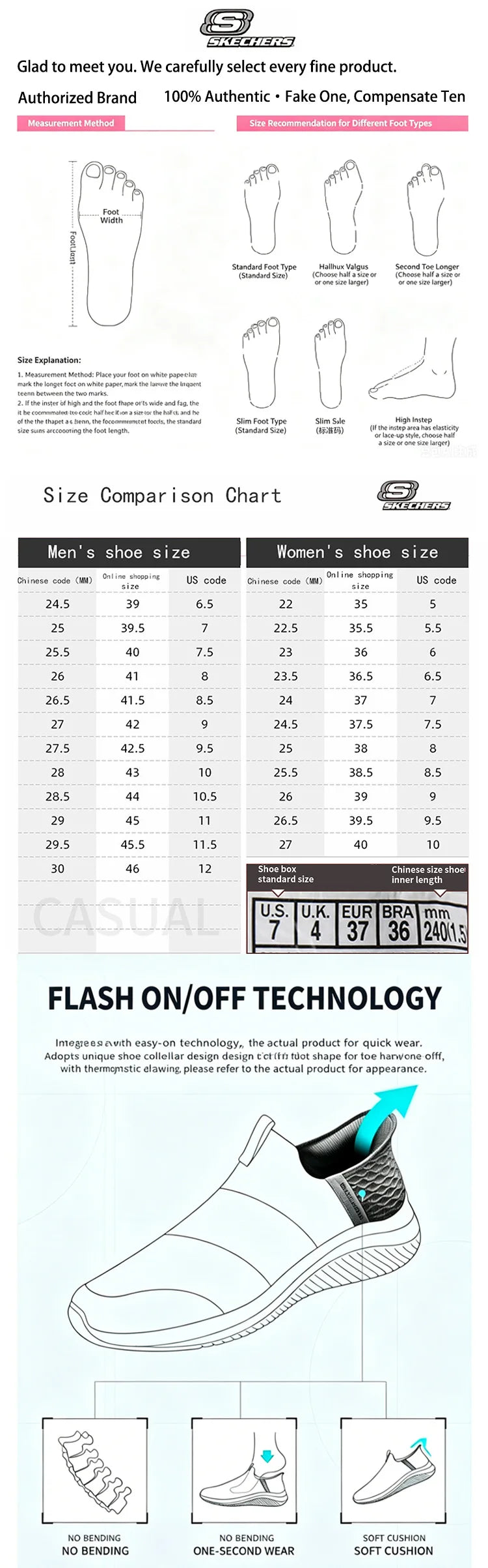 Skechers  2026 Slip On Breathable Mesh Memory Foam Walking Sneakers Lightweight Daily Casual Trainers Multiple Colors 12980-NVHP Pi-Mart