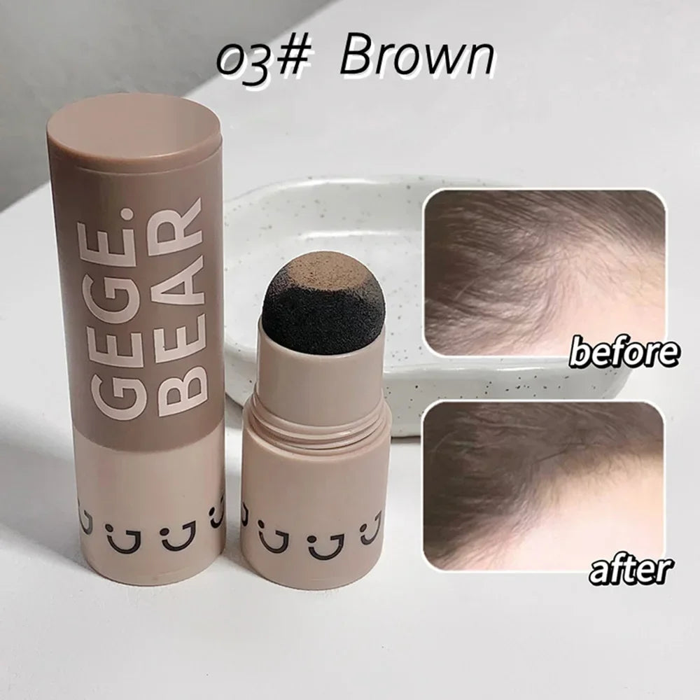 Gege Long Lasting Hairline Shadow Powder Hair Filling Repair Forehead Trimming Makeup Tool Bald Concealer Hair Coverage Beauty Tri Light Beauty