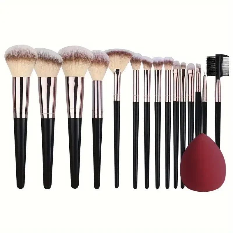 Professional 3/20PCS Makeup Brushes Set Soft Fluffy Eyeshadow Foundation Concealer Blending Blush Brush Kabuki Women Beauty Tool Tri Light Beauty