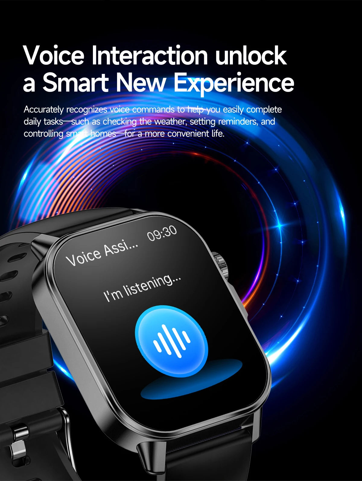 New Men Accurate Health Diagnosis ECG Smart Watch Blood Pressure Blood Oxygen Blood Fat Uric Acid Temp Bluetooth call Smartwatch Pi-Mart