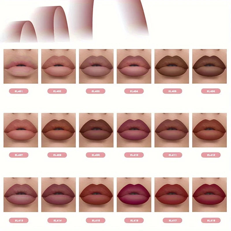 6pcs Velvet Matte Lip Liner Pencils Set Long-Lasting Non-Drying Perfect for Lining Filling Lips Versatile for All Skin Typ LadyShow.Store