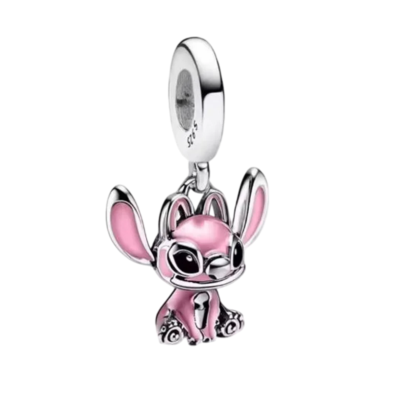 2026 Latest 925 Silver Exquisite Rose Gold Charm Earrings Personalized Pendant Beads, Fashionable Birthday Gift Gifts Pi-Mart