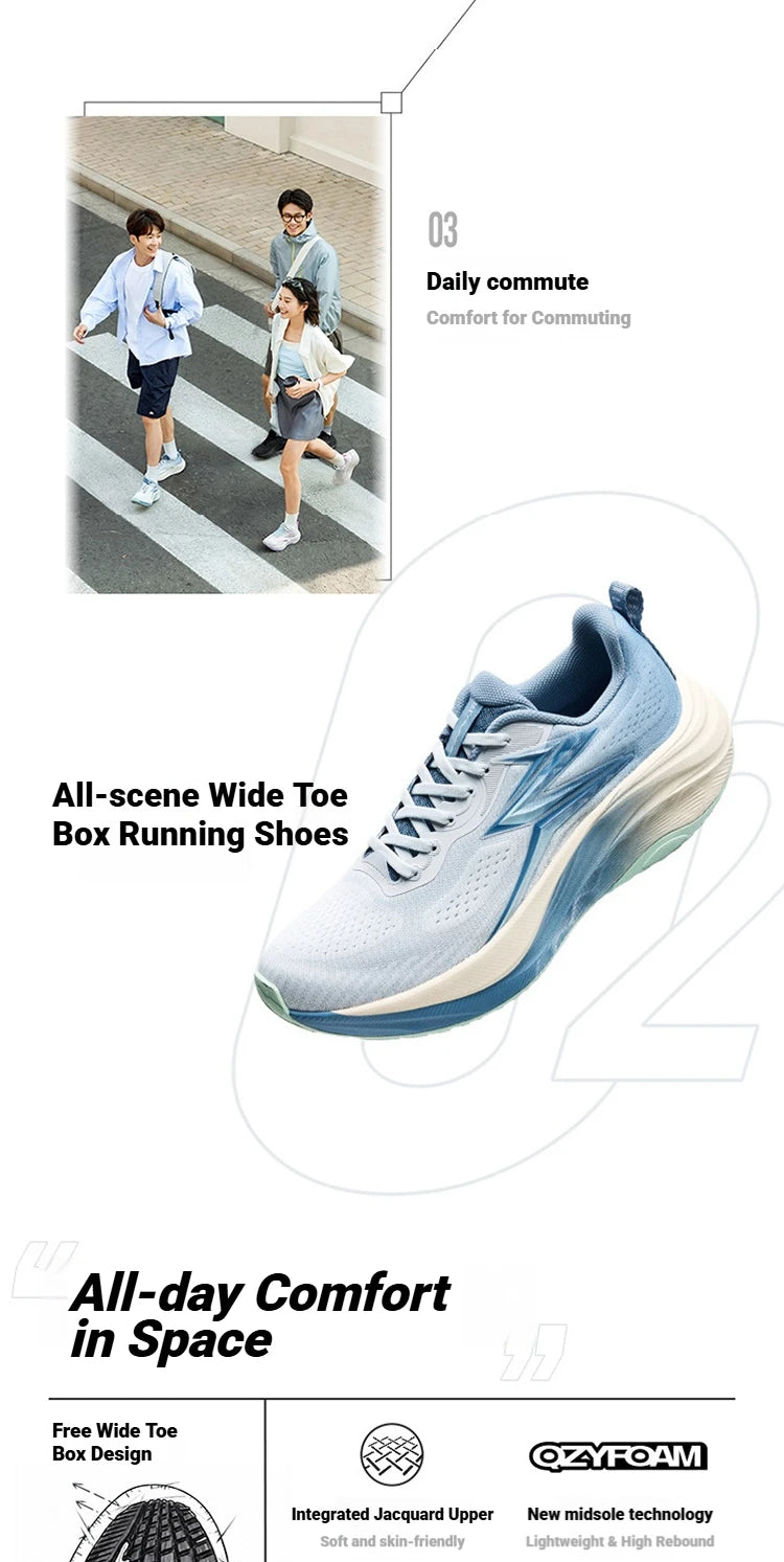 361 Degrees O2 2026 New Professional Men Marathon Training Shoes Lightweight Rebound Durable Male Running Sneakers 672632222 Pi-Mart
