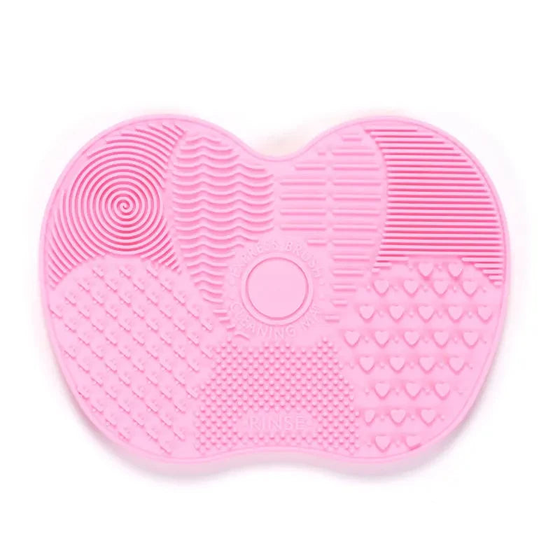 Silicone Makeup Brush Cleaner Folding Powder Puff Cleaning Bowl Eyeshadow Brushes Washing Soft Mat Beauty Tools Scrubber Box Pi-Mart