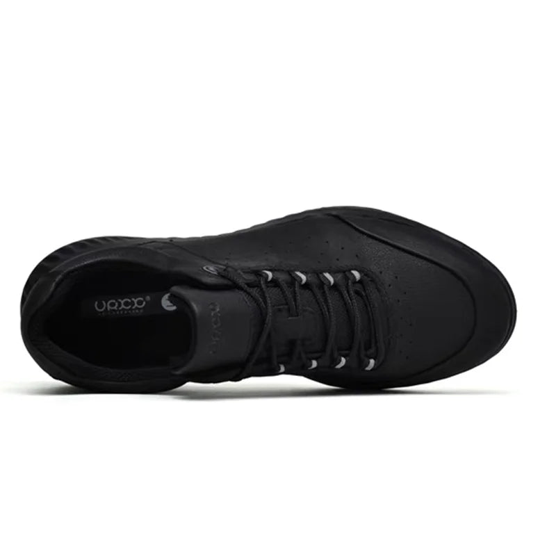 Men Shoes Autumn Winter Sports Casual Genuine Leather Soft Soled Outdoor Hiking Shoes Lightweight Breathable Non Slip Shoes Men Pi-Mart