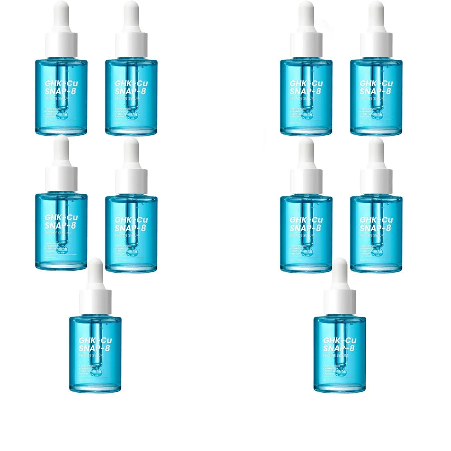 Premium GHK-Cu Copper Peptide SNAP-8 Anti-Aging Essence Fade Fine Lines Lifting Firming Hydration Boost Collagen All Skin Types Pi-Mart