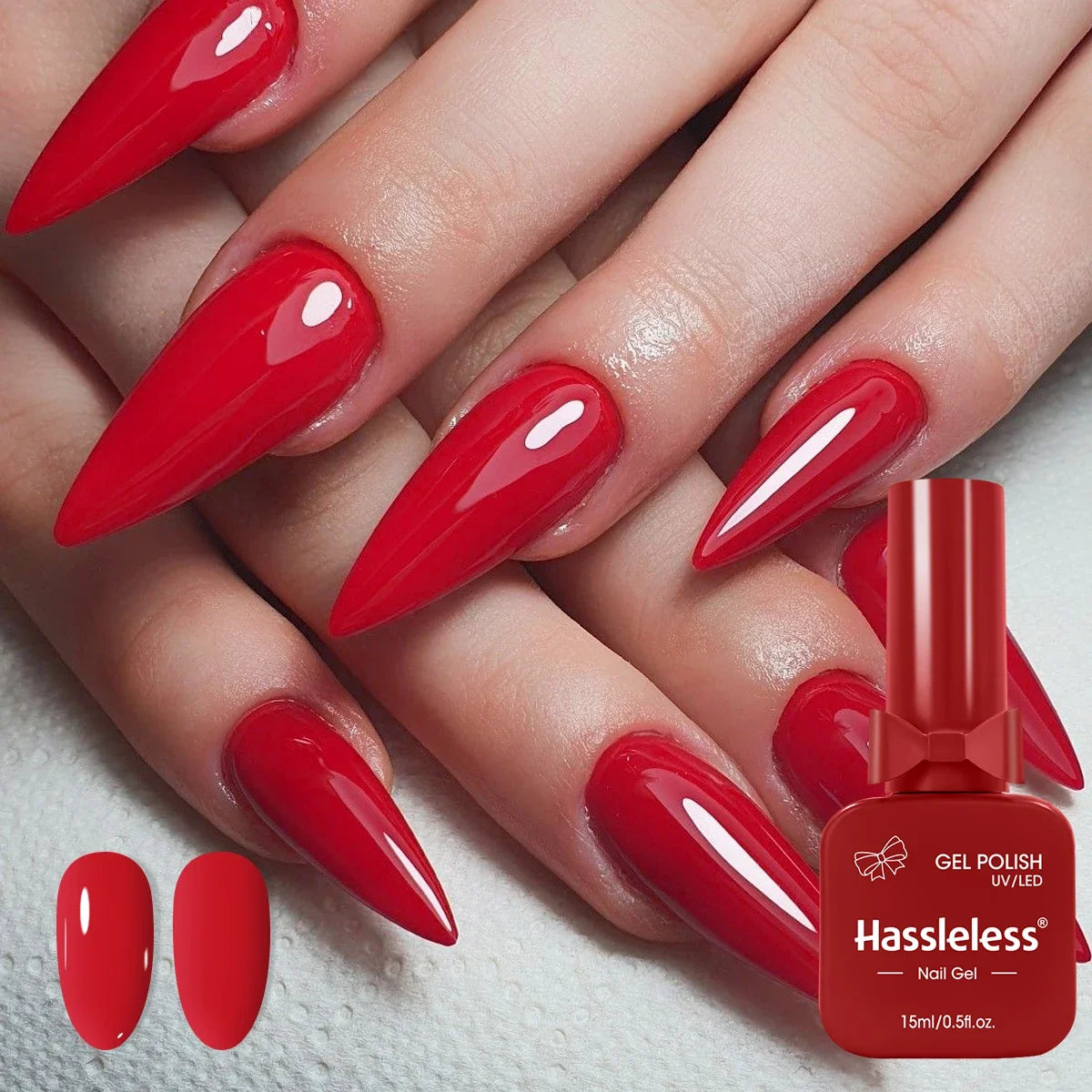 Single-use 15ml gel nail polish, convenient for home or salon manicures, easy to remove. Tri Light Beauty