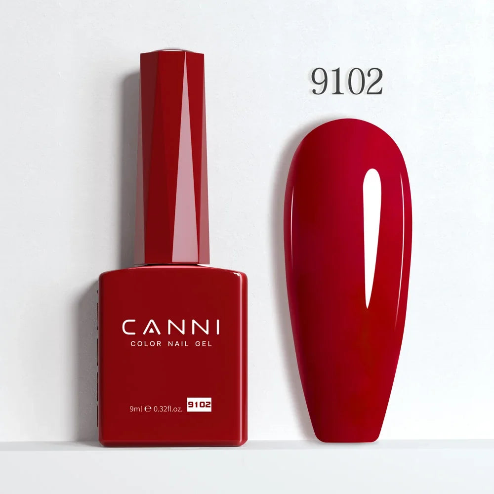 CC8 CANNI 9ml Nail Gel Polish HEMA FREE Summer Nails Color Soak Off UV LED Semi Permanent Smoothy Texture Nail Art Manicure Tri Light Beauty