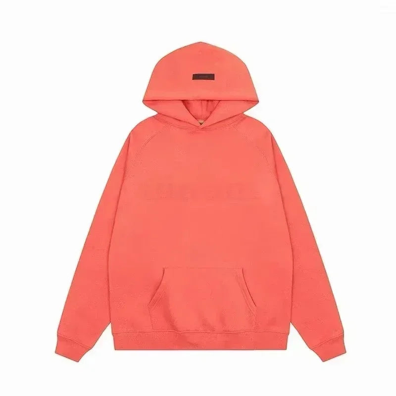 FW22 Men's Hoodies Jogging Set Luxury Design Chest Two Rows Plush Letter Hoodie Women's Loose Hoodie Fashion Unisex Pants Set LadyShow.Store