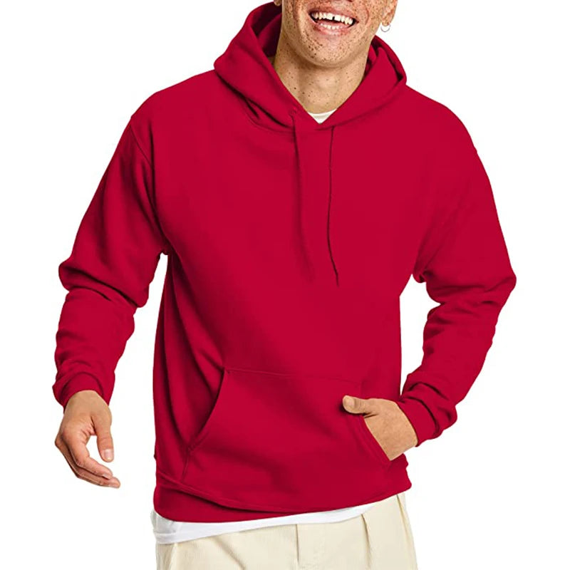 New Men Casual Hoodies Women Warm Hoodies Spring Autumn Pullovers Fashion Black Multiple Colour Oversized Sweatshirts Top Pi-Mart