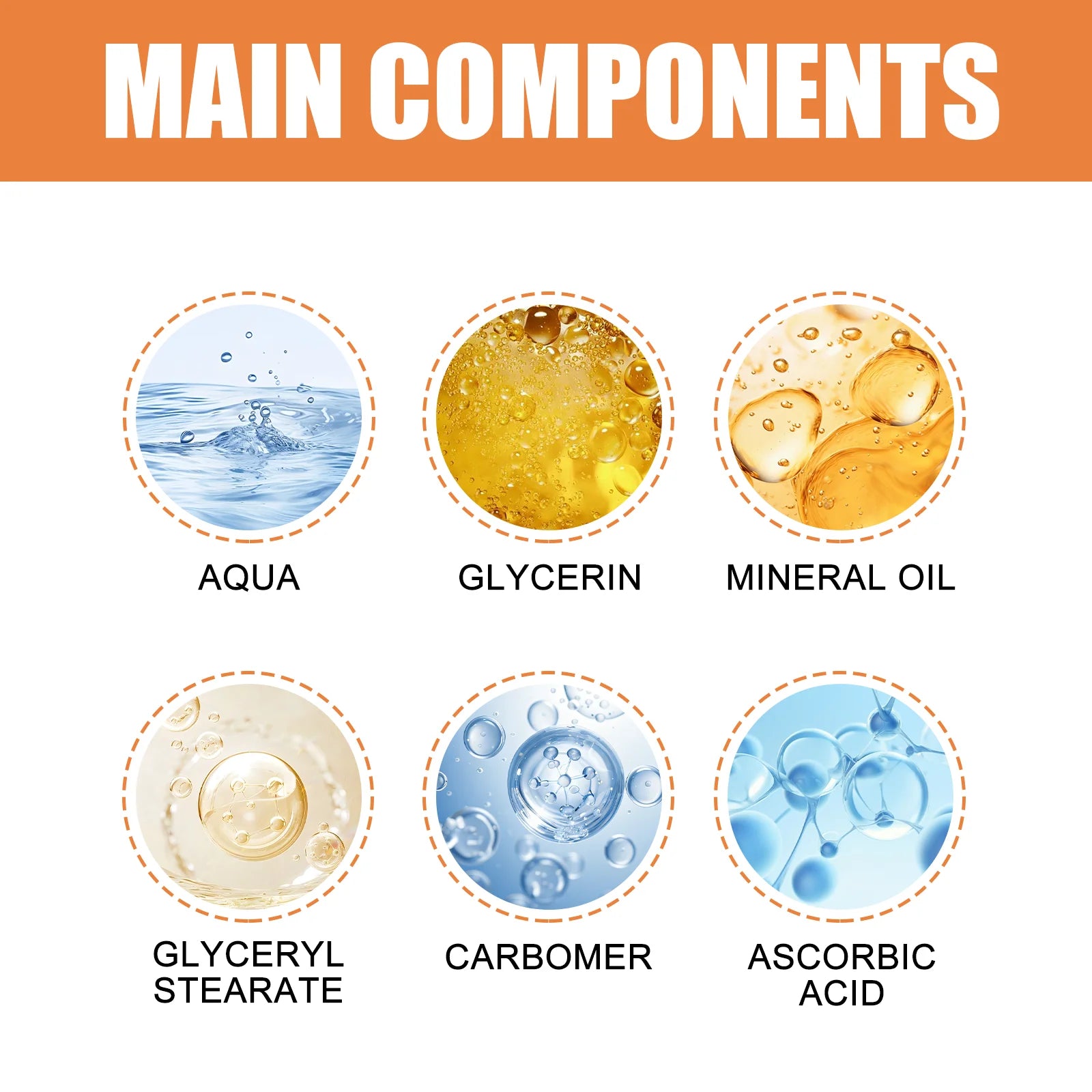 Vitamin C Eye Balm Moisturizing Eye Bag Removal Dark Circles Reduce Fine Lines Anti Puffiness Brightening Eye Cream Stick Pi-Mart