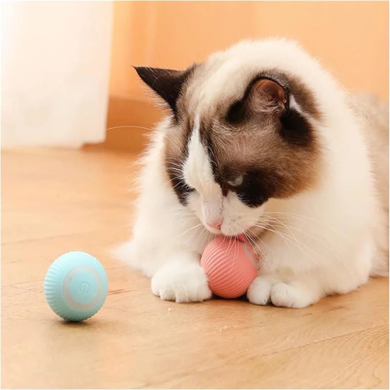 Smart Dog Toy Ball Electronic Interactive Pet Toy Moving Ball USB Automatic Moving Bouncing for Puppy Birthday Gift Cat Products Pi-Mart
