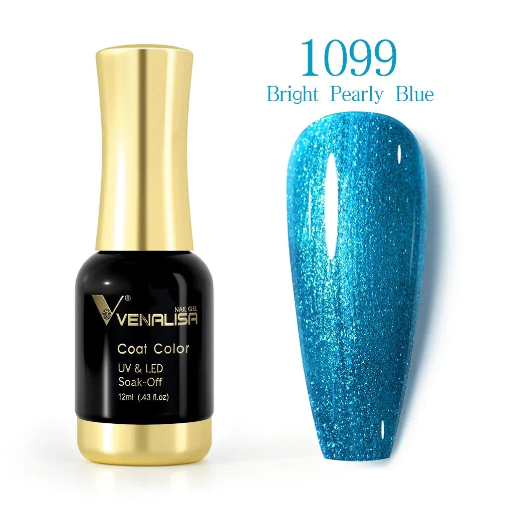 VENALISA Nail Gel Varnish TPO FREE Soak Off UV LED Organic Odorless Enamels Nail Art Colors 12ml 120Colors UV Gel Nail Polish Tri Light Beauty