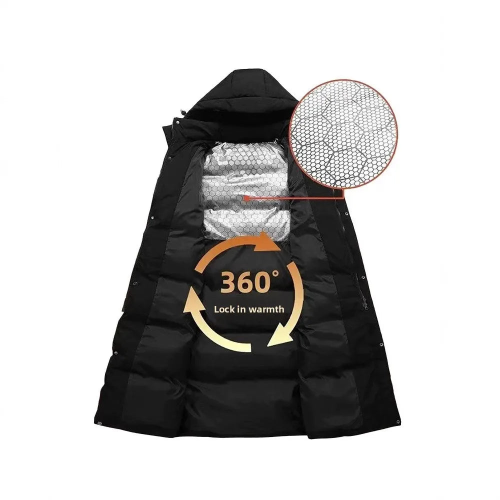 Women's winter down jacket coats Parkas Warm Woman clothes brand luxury Long Padding padded puffer jackets outerwears HXY289 Pi-Mart