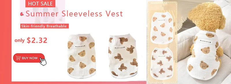 Winter Dog Sweater Warm Plush Dog Clothes for Small Medium Dogs Cats Soft Puppy Coat Jacket Chihuahua Teddy Costums Dog Supplies Pi-Mart