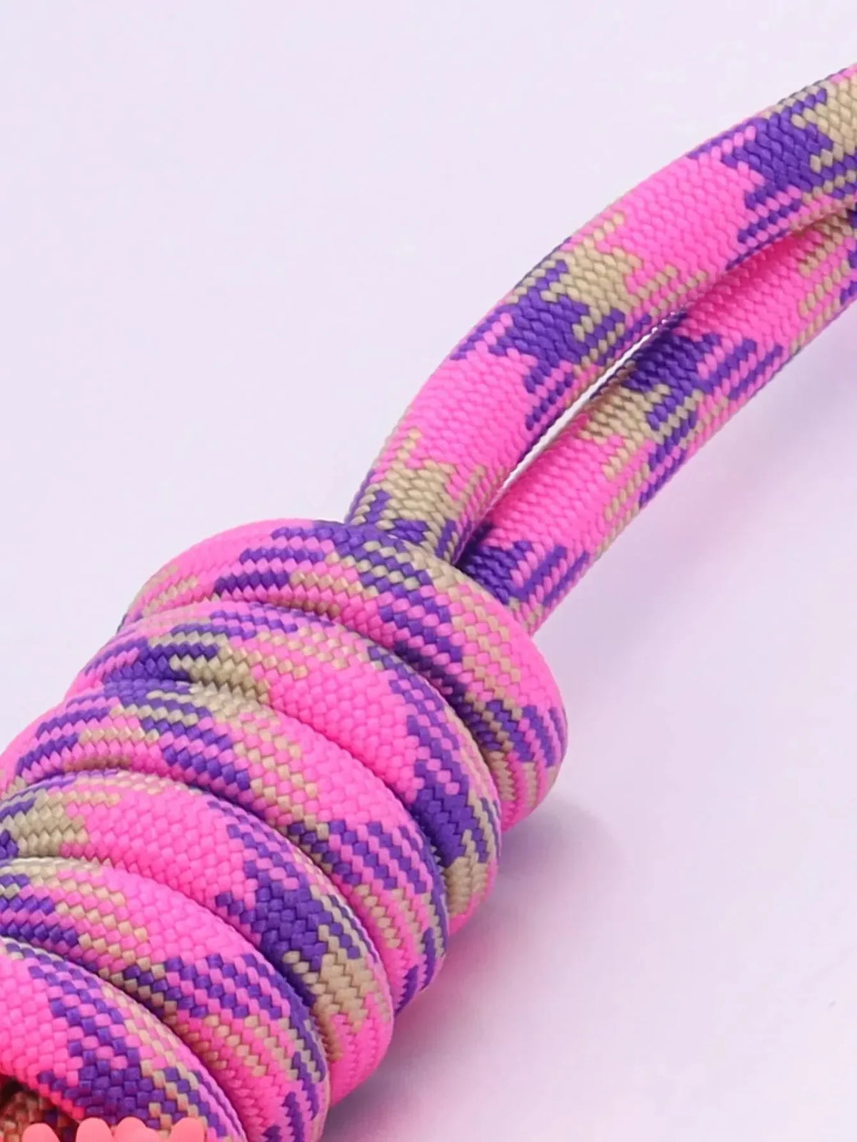 Dog Toys Chew Resistant Nylon Rope Toys Pet Colorful Woven Knot Rubber Toys Dog Self Fun Outdoor Swimming Toys Pet Supplies Pi-Mart