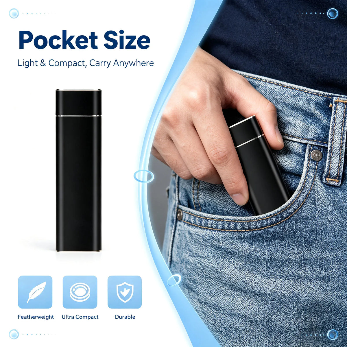 USB 3.1 high-speed external portable hard drive 4TB large capacity portable SSD solid state drive suitable for laptop MAC/PC Pi-Mart