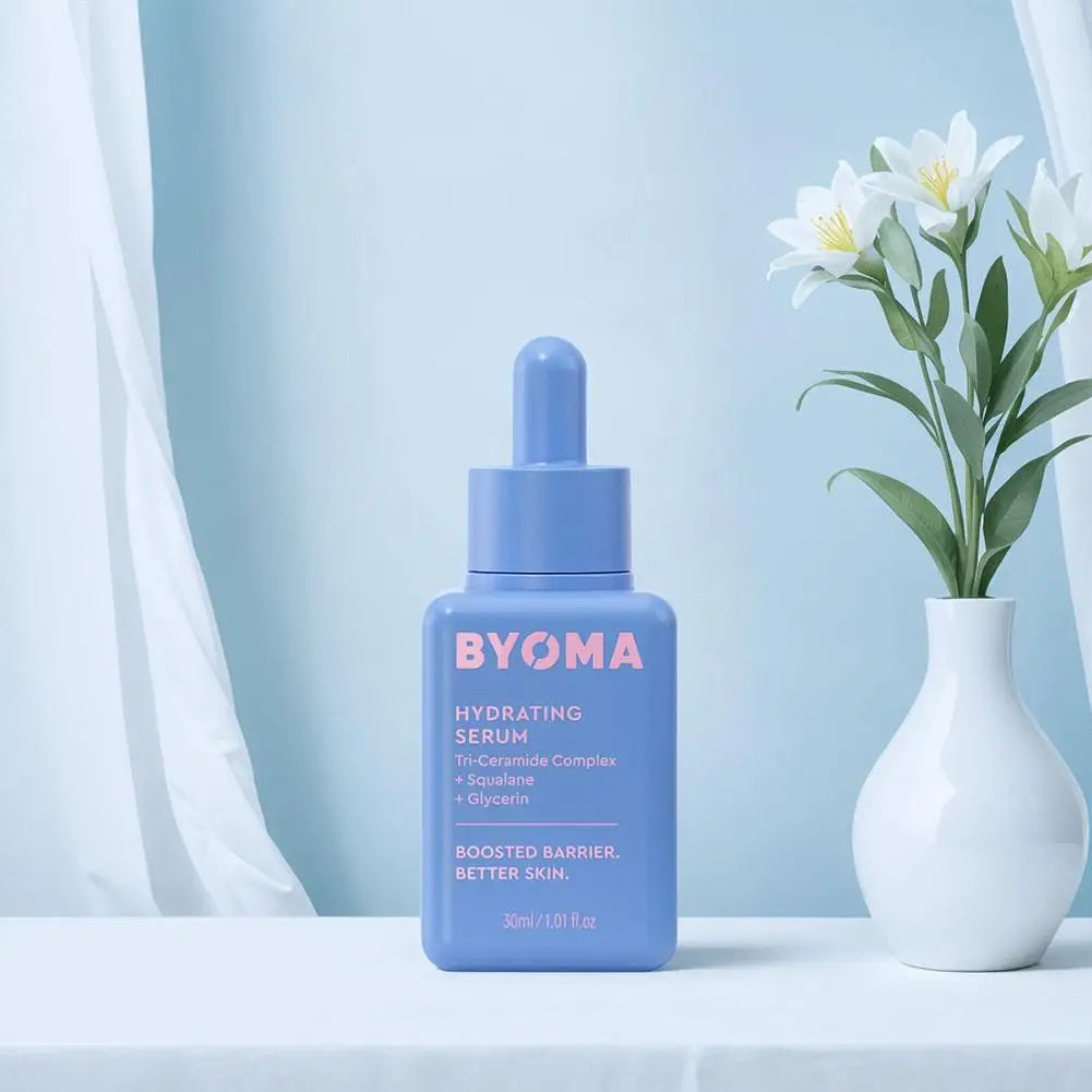 BYOMA Phyto-Mucin Glow Serum Luxury Facial Oil Deeply Hydrates And Repairs The Skin Barrier Tri-Ceramide Complex Peptides Pi-Mart