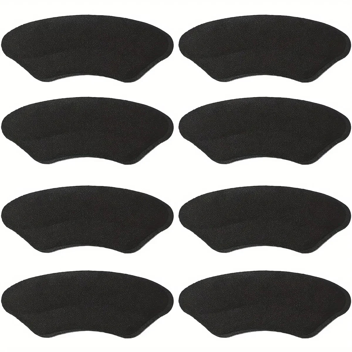8-Pack Heel Pads for Too Big Shoes Self-Adhesive Heel Protectors Heel Inserts Improve Shoe Fit And Comfort Prevent Heel Slippage LadyShow.Store