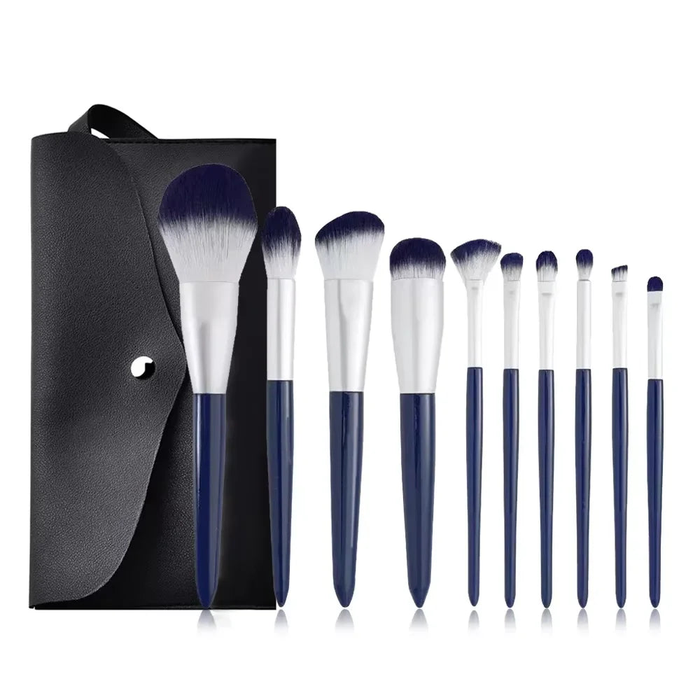 13/33pcs Professional Makeup Brush Set with Accessories for Combination Skin- Featuring Soft Brushes，Suitable for Beginners Tri Light Beauty