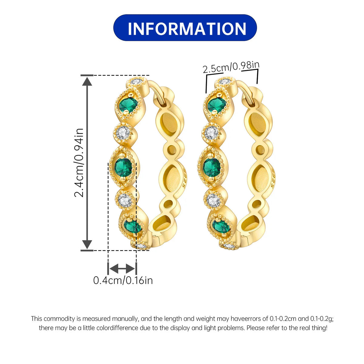 PANPOKI S925 Sterling Silver Purple Zircon Series Earrings Hoop Earrings For Women Jewelry Original Party Trendy Gifts Pi-Mart