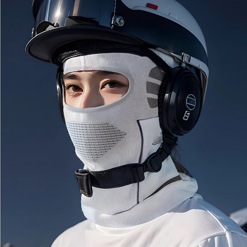 Men Women Cold-Proof Thermal Scarf Winter Ski Hat Balaclava Full Face Mask Ski Cycling Hunting Head Neck Cover Helmet Liner Cap Pi-Mart