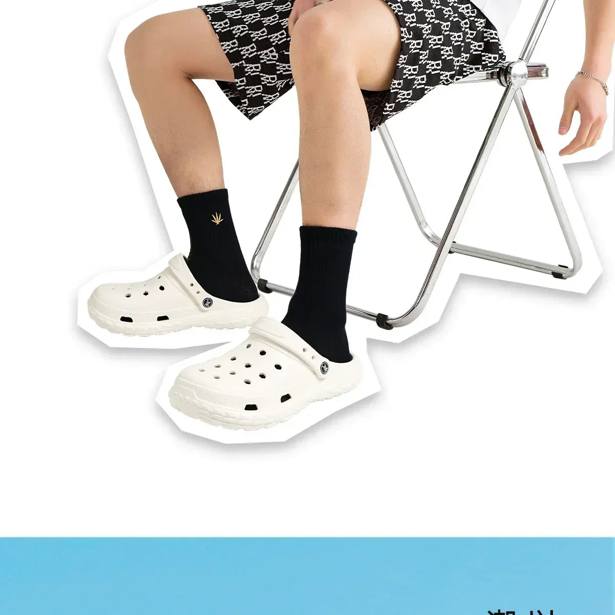 2026 Summer Hollow Out Closed Toe Non-slip Sandals Soft Bottom Sandals Men Lightweight Thick-soled Garden Shoes Pi-Mart
