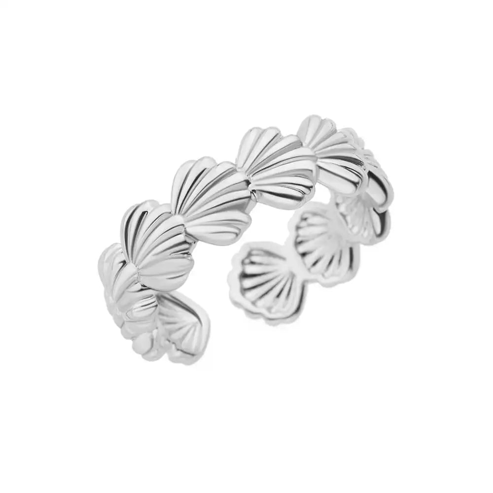 316L Stainless Steel Rings for Women Gold Color Never Fade Luxury Classic rings wedding couple rings Jewelry Free Shipping Pi-Mart