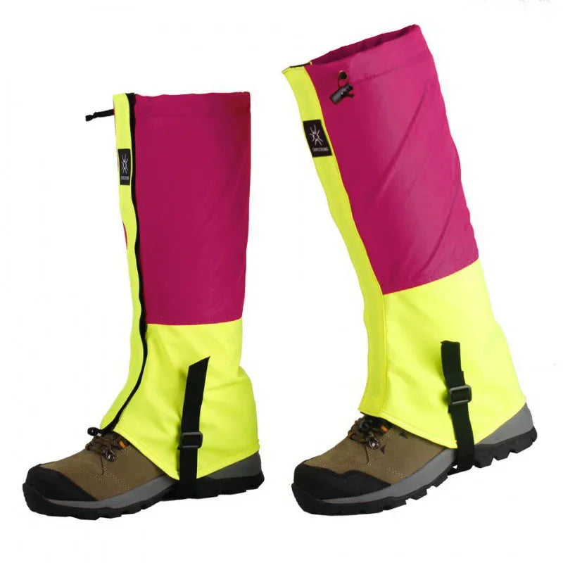 Waterproof Snow Sand Prevention Leg Gaiters Essential Protective Gear for Outdoor Mountaineering Skiing Desert Hiking Exploratio Pi-Mart