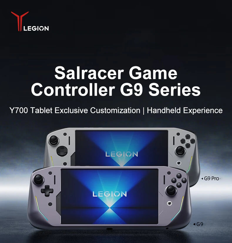 Lenovo Legion G9 Wireless Controller Features High-Precision Type-C Direct Connection, 200K Hall-Effect Joystick, Suitable for Y700 Third/Fourth Generation Type-C Low-Latency Direct Connection Pi-Mart