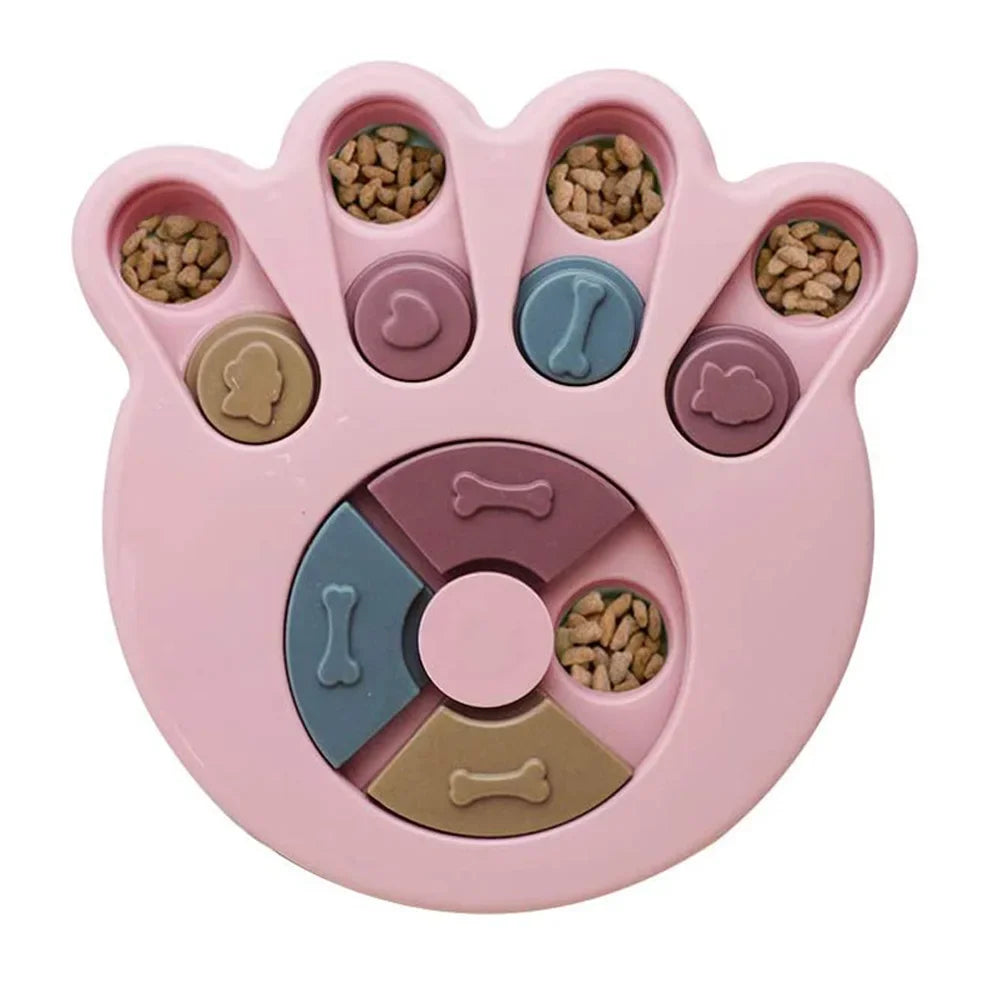 Dog Puzzle Toys Slow Feeder Interactive Increase IQ Food Dispenser Non-Slip Slowly Eating Bowl Cat Dogs Food Games Pi-Mart