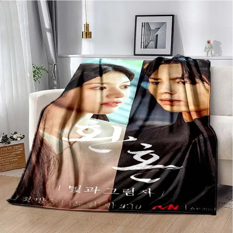 3D Kdrama Alchemy of Souls: Light and Shadow TV HD Blanket Soft Warm Flannel Throw Blanket for Bed Bedroom Sofa Picnic Blanket Pi-Mart